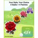 thumbnail image 2 of Cubierta protectora floral impermeable KOVOQ Libre 3/Plus, 2 of 8