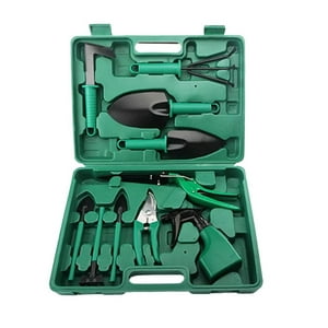 Genérico - Kit De Herramienta De Jardineria 10 Piezas Verde Oscuro