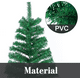 thumbnail image 3 of Arbol De Navidad 2m.10cm Decoración Verde, 3 of 3