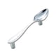 thumbnail image 2 of Creative Spoon Pull Handle Gabinete De La Cocina Perilla De La Puerta Cuchara Cromada, 2 of 3