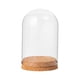 thumbnail image 2 of Cúpula De Cristal Con Forma De Campana, Vitrina Para Oficina, Boda, Hogar, 8cm X 10cm, 2 of 5