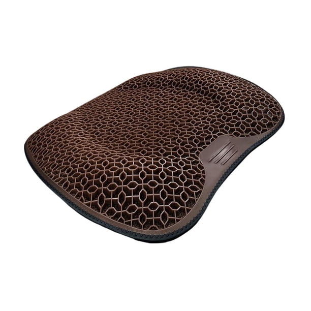 Cojín de gel refrescante para asiento, cojín de verano para silla, ligero para silla de oficina para coche, para estar sentado durante largos Café