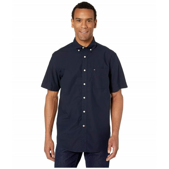Camisa Tommy Hilfiger Maxwell para hombre grande y alto, talla L