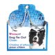 thumbnail image 1 of Cadena de amarre PDQ de acero plateado para perros grandes de 35 libras, 1 of 1