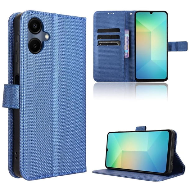 Funda Billetera para MOTO Edge 60 Fusion con Ranuras y Soporte Azul