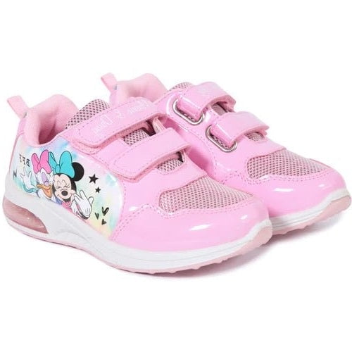 Zapatillas Urbanas Tbc Con Luces Minnie Infantil | 660289reg - Talla 27