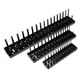 thumbnail image 2 of Organizador De Herramientas De Almacenamiento De Soporte De Estante De Bandeja De Enchufe Métrico 1/4 "3/8" 1/2 "negro, 2 of 4
