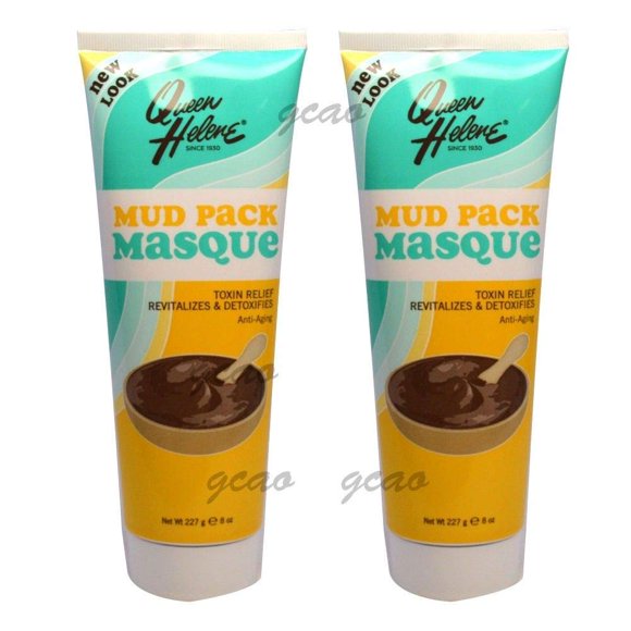 Máscara Mud Pack Queen Helene The Original, 240 ml (paquete de 2)