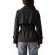 thumbnail image 3 of INSPIRE CHIC Abrigo de Mujer de Largo Medio con Doble Botonadura Clásica, Solapa con Muesca, Cinturón, Puño Ajustable, Chaqueta a Prueba de Viento, Abrigo Pequeño Negro, 3 of 6