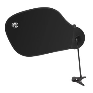 Magideal - Parasol Plegable Para Cubículos De Escritorio Para Enganchar, Función Giratoria De 360 Degree Con Abrazadera Para Computadora Portátil, Para Instalar, Más V