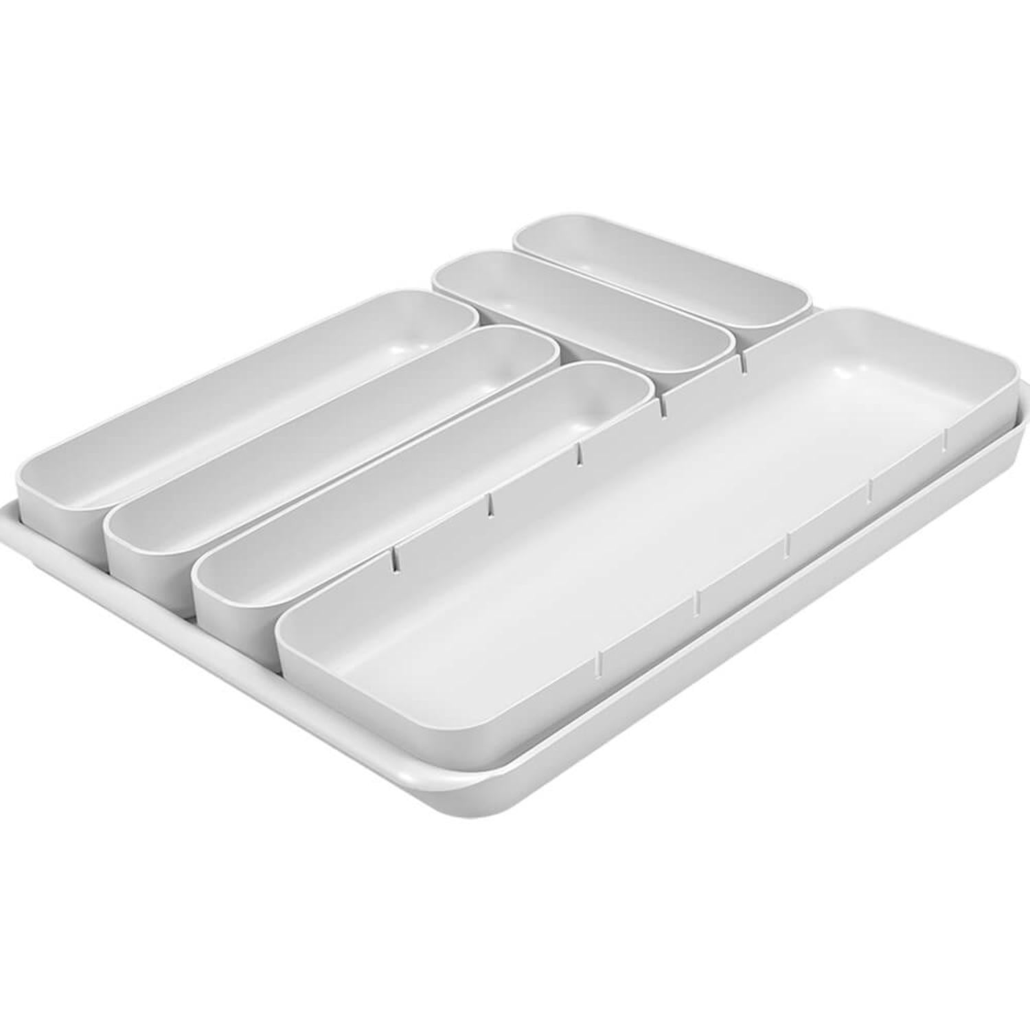 Coza - Organizador De Cajones Perfect 7 Piezas Blanco Blanco