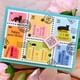 thumbnail image 2 of Plantilla de Troquel Collage de Sellos Postales Waffle Flower A6, 2 of 5