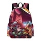 thumbnail image 1 of Demon Slayer-theme Backpack, Campus style schoolbag Bookbag with Adjustable Shoulder Straps And Large Zip Compartment, Unisex Travel Bags.42x30x15cm, 1 of 6