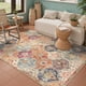 thumbnail image 1 of Alfombra Lahome Moroccan Trellis de 90 x 150 cm, lavable, color crema, 1 of 7