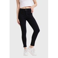 Fashionspark - Jeans Mujer Skinny Push Up Jenny Negro