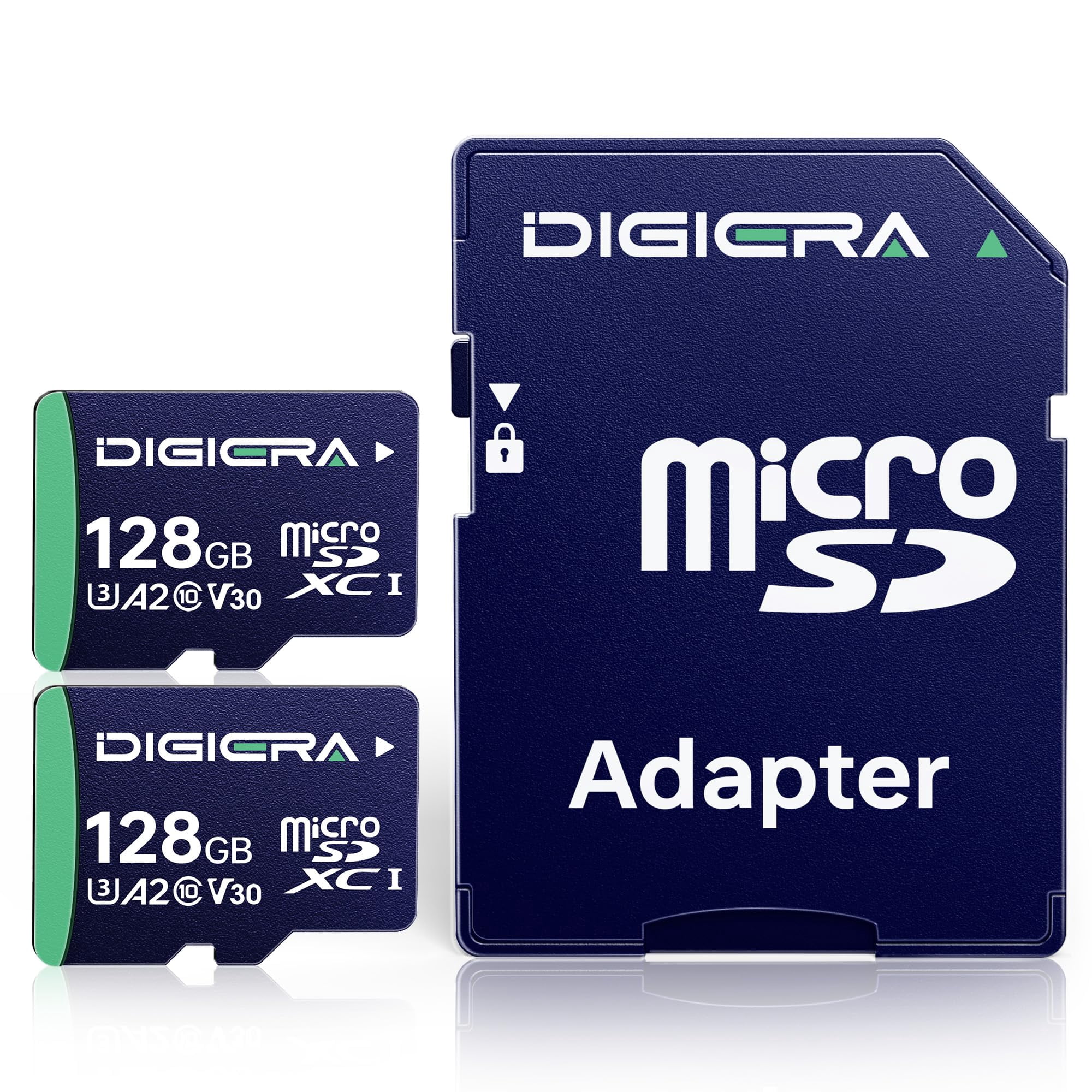 Tarjeta De Memoria Digiera 128gb Ct100 Microsdxc Uhs-i Con Adaptador