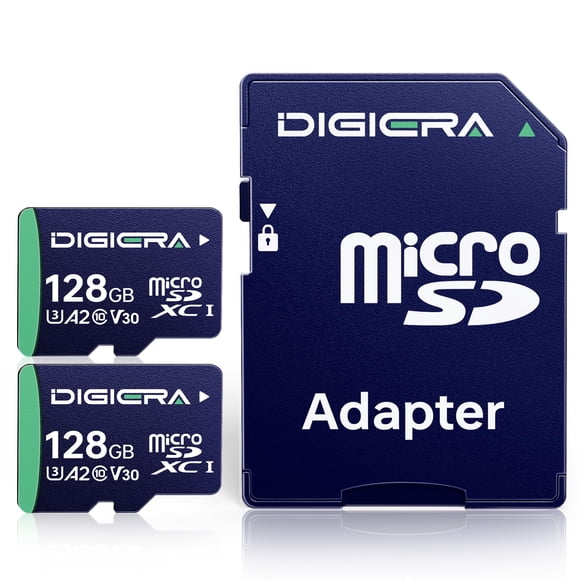 Tarjeta de memoria DIGIERA 128GB CT100 microSDXC UHS-I con adaptador