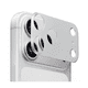 thumbnail image 1 of Protector trasero de cámara para iPhone 17 Pro Max Silver, 1 of 2