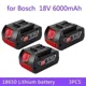 thumbnail image 1 of 3 Pzas Batería de Iones de Litio Recargable de 18V 6.0Ah, Adecuada para Bos.-ch drill BAT609 Bat609g, Bat618, Bat618g, Bat614, 1 of 7