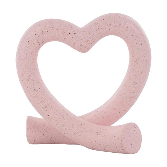 Escultura Lescafita Corazón Rosa – Decoración Romántica y Regalo