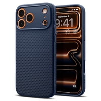 Funda Spigen Para Iphone 17 Pro Liquid Air Tpu, Azul Marino