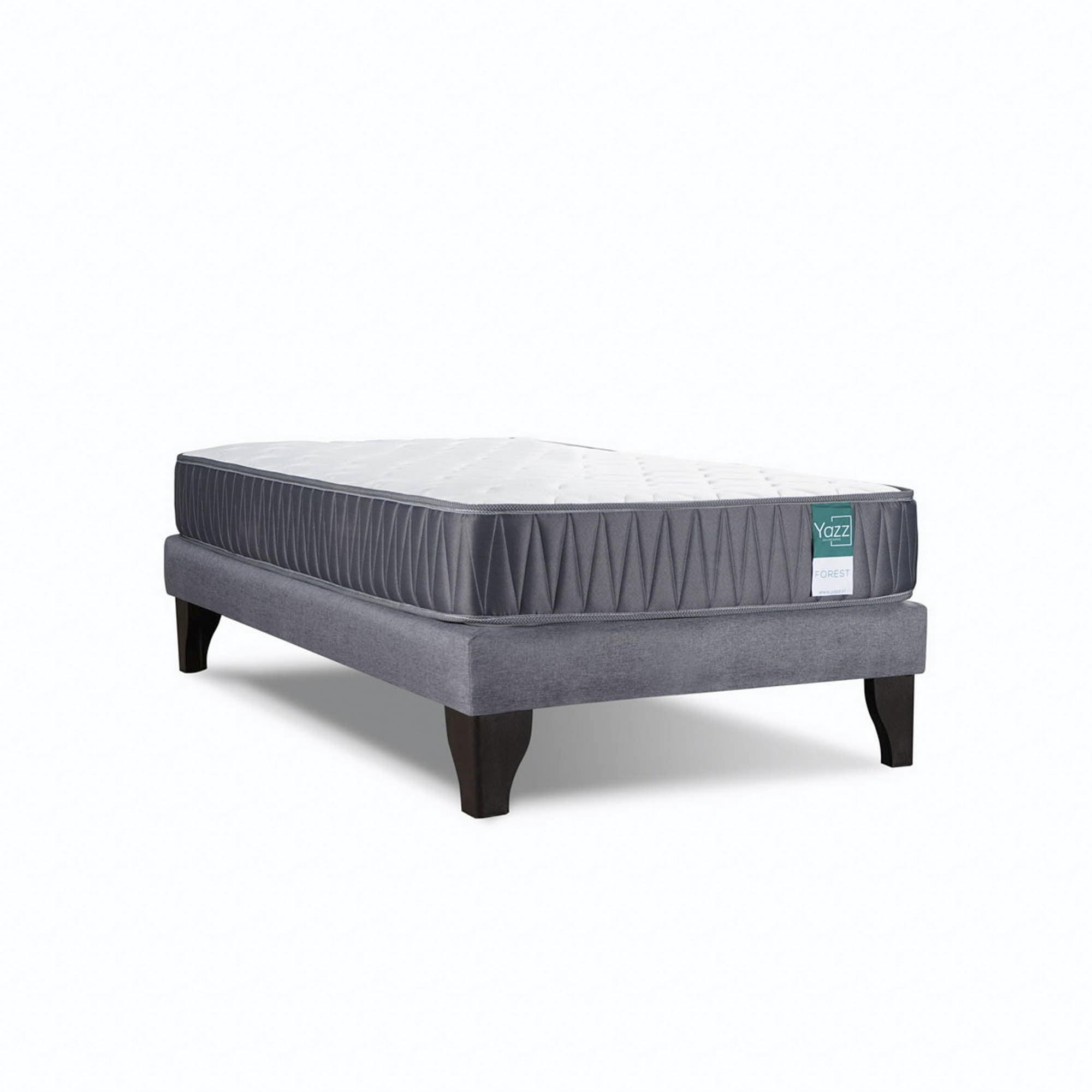 Cama Europea 1 Plaza Forest Yazz