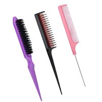 Magideal - De 3 Cepillos Para El Cabello, Peinado Esponjoso Para Peinar El Cabello, Para El Cabello, Peines Para Peinar, Peines Para Peinar, Para , Púrpura