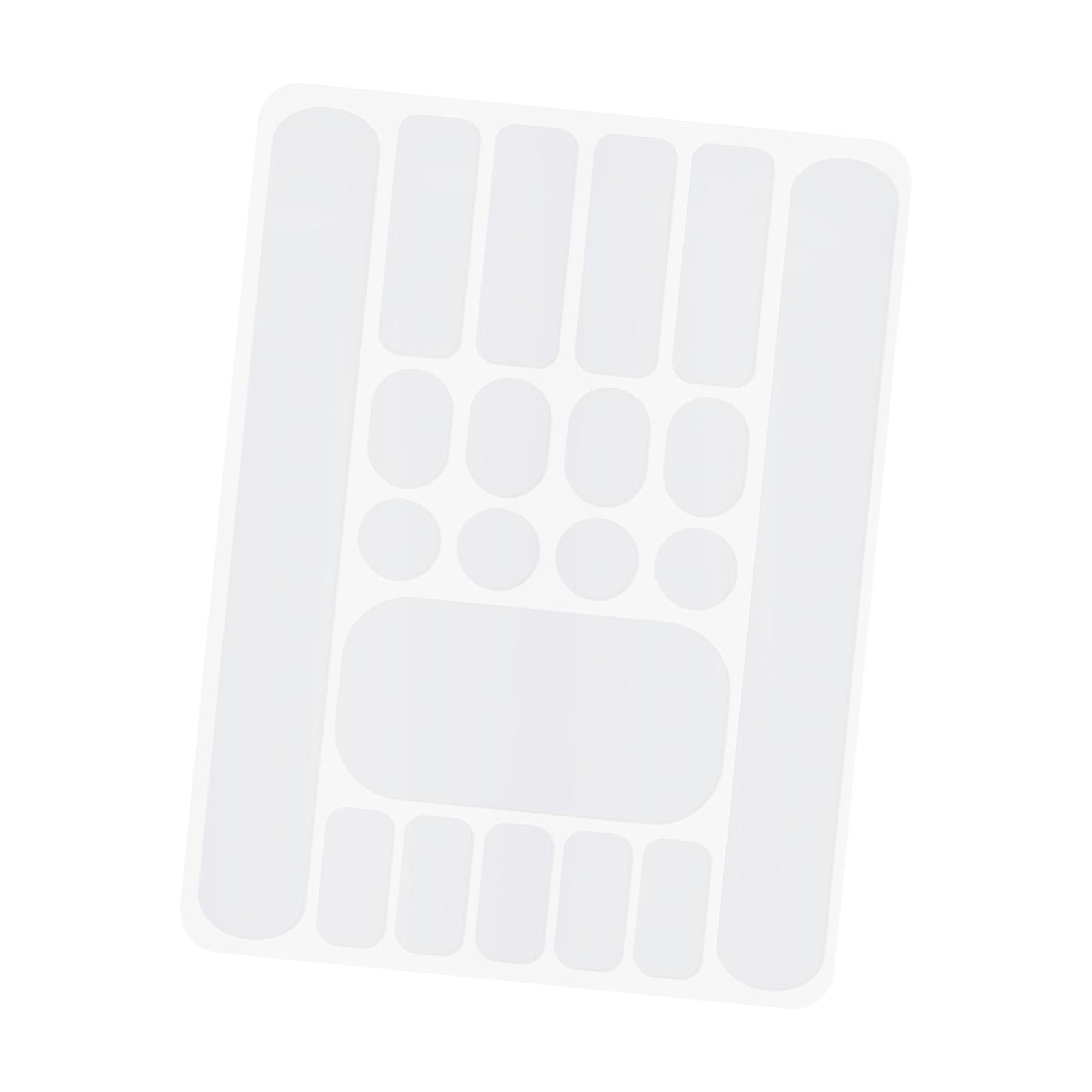 Ioensy - Piezas Adhesivas Para Cadena De Bicicleta, Parche Para Bicicleta De Montaña, Deporte Al Aire Libre, Transparente