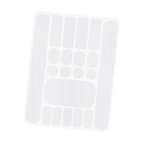 Ioensy - Piezas Adhesivas Para Cadena De Bicicleta, Parche Para Bicicleta De Montaña, Deporte Al Aire Libre, Transparente