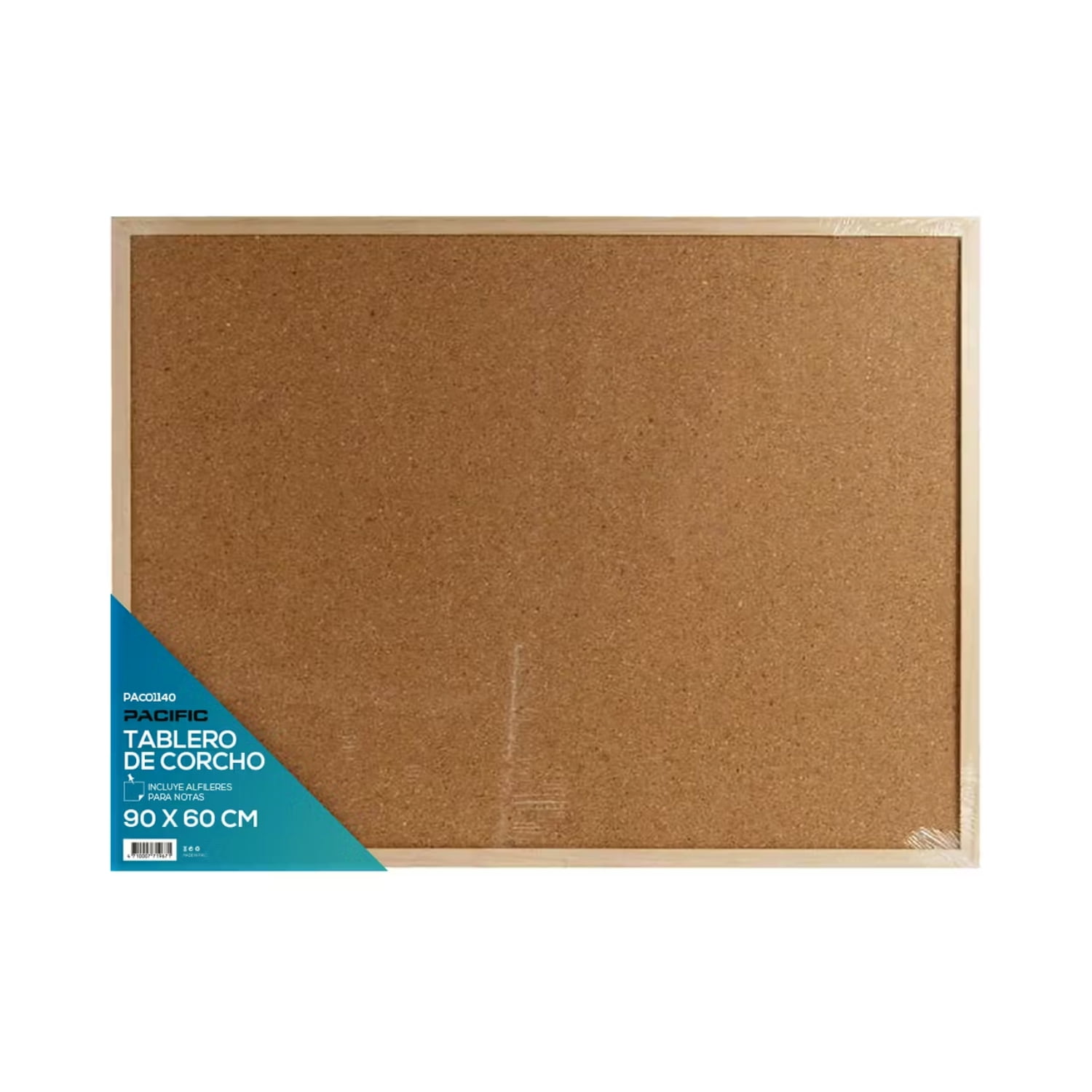 Pacific - Pizarra Organizador Tablero De Corcho 90x60cms - Ps