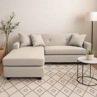 Mbc - Sofá L Intercambiable New Sevilla Tela Beige