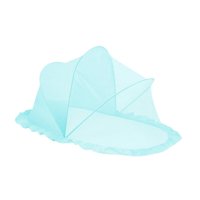 Bothyi - Red De Cuna Plegable Para Bebé, Bonita Red Protectora Para Decoración Infantil, Viajes, Color Azul