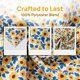 thumbnail image 4 of REGALWOVEN 2 Piezas Funda de Almohada Decorativa Floral Clásica Patrón de Fundas de Almohada para Exterior Interior Flor-5 18" x 18", 4 of 7