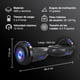 thumbnail image 3 of Hoverboard PRO Bluetooth Luces 6,5" 12 Km/h Negro, 3 of 6