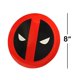 thumbnail image 4 of Juego de platos Star Wars Marvel Dead Pool redondos de 4 piezas, 4 of 4