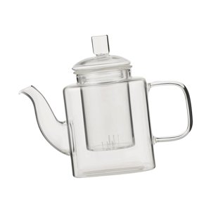 Magideal - Tetera De Vidrio Té Floreciente 350Ml Tetera De Kung Fu Estufa Con Infusor Extraíble Fabricante De Té De Hojas Sueltas Transparentes Para Fiesta De