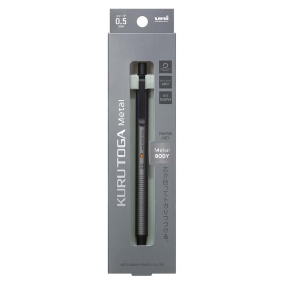Portaminas mecánico KURUTOGA 0.5 mm Phantom Gray M5KH1P.23