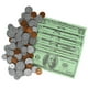 thumbnail image 1 of Set de dinero ficticio LEARNING ADVANTAGE Billetes y monedas 100x 94x, 1 of 3
