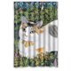 thumbnail image 1 of Cortina de ducha con diseño de gatos, juego de cortinas de baño con ganchos, tamaño 48 x 72 pulgadas, 1 of 3