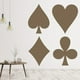 thumbnail image 2 of Decomural Club Heart Diamond Card Games WS-19146, 2 of 2
