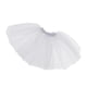 thumbnail image 4 of Lindo vestido de fiesta con falda de gasa de 2 capas para 1/6 mu?ecas, accesorios de ropa, blanco, 4 of 5