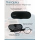 thumbnail image 5 of Gafas de lectura ThinOptics Round Black 2.0 Strength, 5 of 9