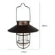 thumbnail image 5 of Lampara Solar Farol Vintage Estaca Colgante Para Jardín negro, 5 of 9