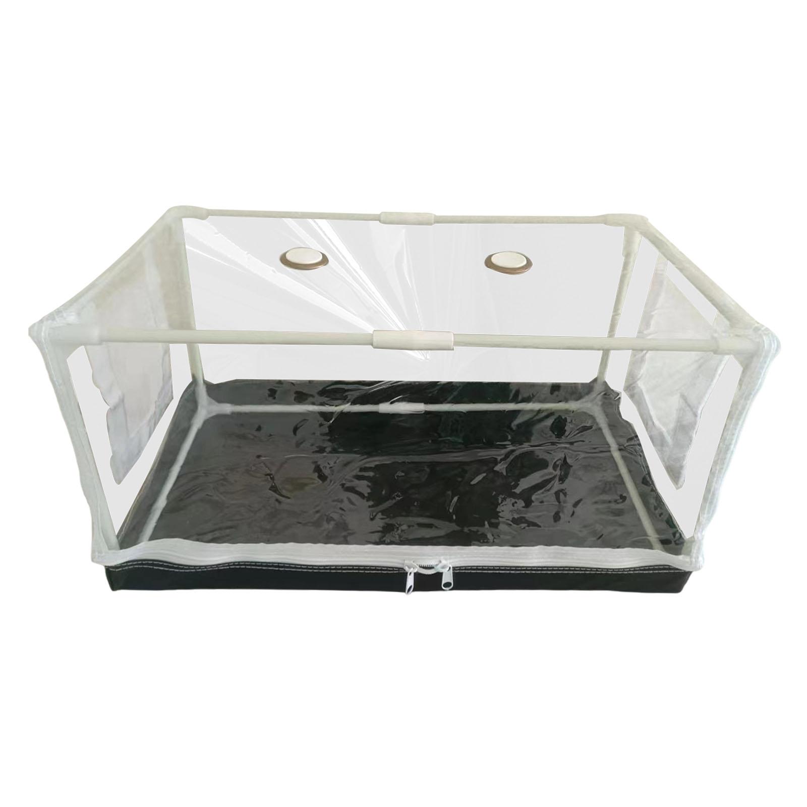 Magideal - Kit De Tienda De Cultivo De Hongos, Contenedor De Cultivo De Hongos, Invernadero De Hongos, Cámara De Fructificación De Hongos, Bolsa De Plantación De 50Cmx25Cmx25Cm