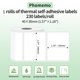 thumbnail image 2 of Etiquetas térmicas Phomemo M110/M221/M220/M120/M200 230 etiquetas, 2 of 9