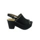 thumbnail image 1 of Sandalia Ecocuero  ZAW49 Negro, 1 of 5