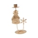 thumbnail image 4 of Candelabro De Vela Cónica Candelabro De Granja Año Nuevo Hogar Navidad Candelabro Muñeco De Nieve Copo De Nieve, 4 of 5