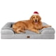 thumbnail image 1 of Cama ortopédica para perros EHEYCIGA, impermeable, viscoelástica, gris, 1 of 9