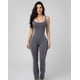 thumbnail image 2 of Enterizo Deportivo Flare Mujer Push Up Escote Detalle Blanco, 2 of 3