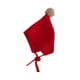 thumbnail image 2 of Gorro De Punto Para Bebés, Gorro De Invierno Para Niños Pequeños, Para Niñas Y Recién Nacidos, Color Rojo, 2 of 5